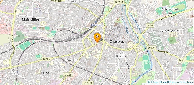 localisation de l'entreprise SCI DU GRAND FAUBOURG à CHARTRES