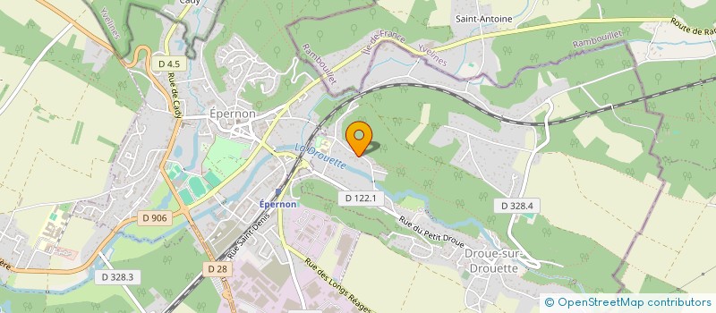 localisation de l'entreprise SCI DU GRAND FAUBOURG DE L OUEST à DROUE-SUR-DROUETTE
