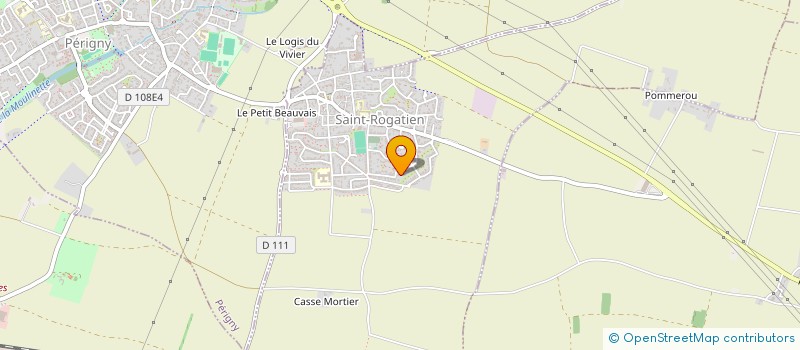 localisation de l'entreprise SCI DU GRAND FIEF  SAINT-ROGATIEN