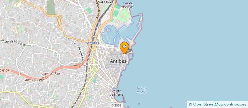 localisation de l'entreprise SCI DU GRAND FRERE à ANTIBES