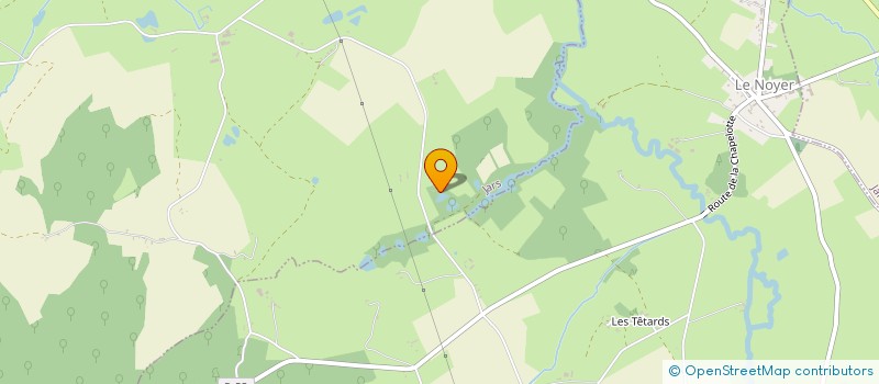 localisation de l'entreprise SCI DU GRAND GUE PLAT à VAILLY-SUR-SAULDRE