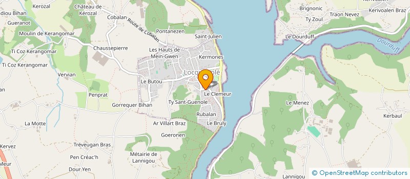 localisation de l'entreprise SCI DU GRAND GUERNISAC  TAULE