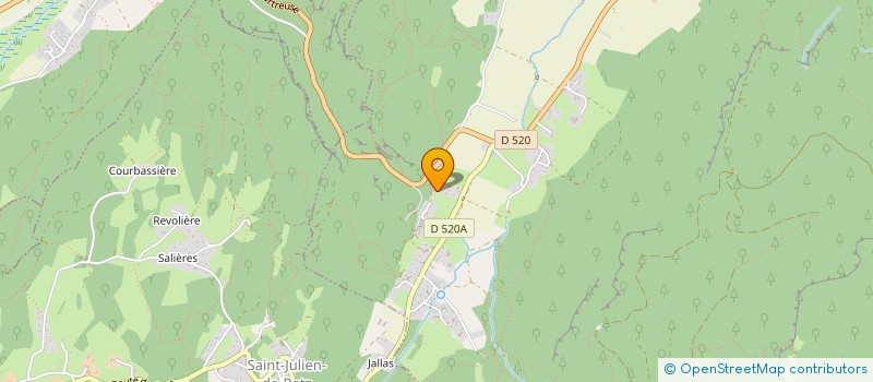 localisation de l'entreprise SCI DU GRAND JET SOUS CROSSEY  SAINT-JOSEPH-DE-RIVIERE