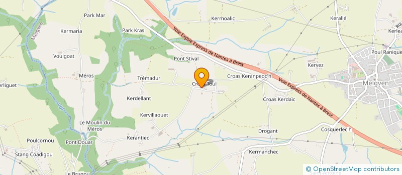 localisation de l'entreprise SCI DU GRAND LARGE  TOURCH