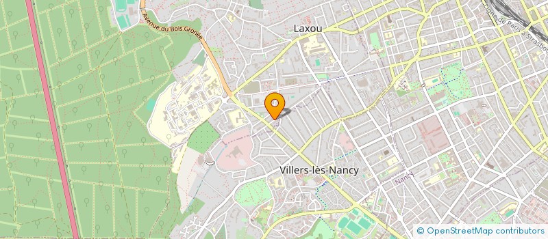 localisation de l'entreprise SCI DU GRAND LARGUE  LAXOU