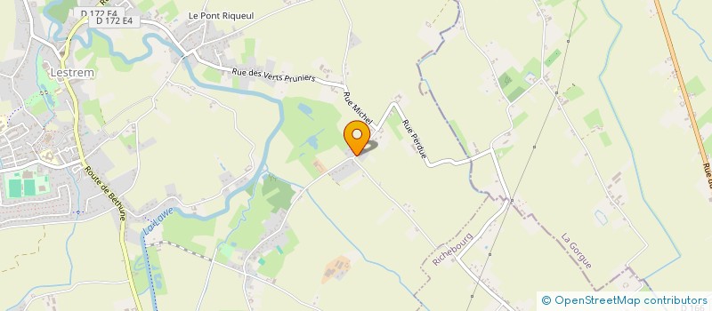 localisation de l'entreprise SCI DU GRAND MARAIS  LESTREM