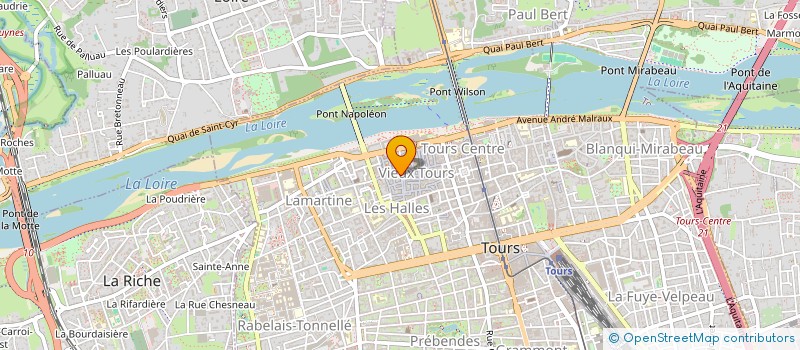 localisation de l'entreprise SCI DU GRAND MARCHE  TOURS