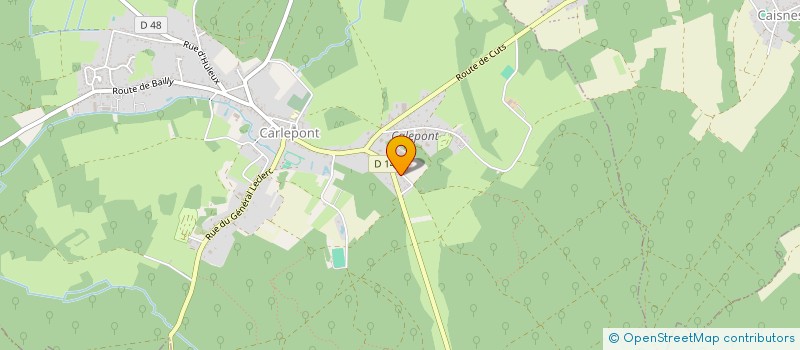 localisation de l'entreprise SCI DU GRAND MAUPAS  CARLEPONT