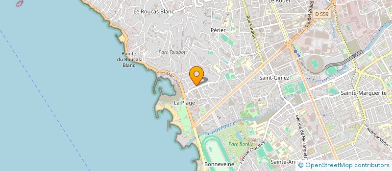 localisation de l'entreprise SCI DU GRAND MONTOLIVET à MARSEILLE