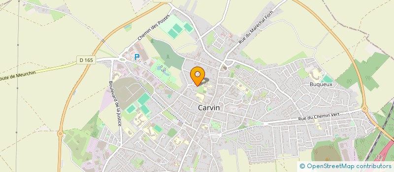 localisation de l'entreprise SCI DU GRAND MOULIN  CARVIN