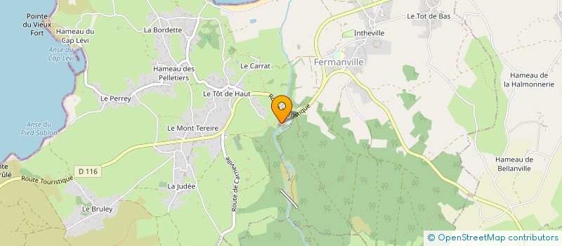 localisation de l'entreprise SCI DU GRAND MOULIN  PONT-L EVEQUE