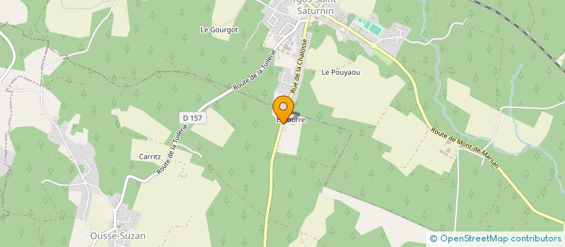 localisation de l'entreprise SCI DU GRAND MOURA  ONESSE-LAHARIE