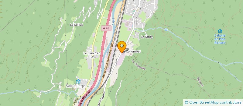 localisation de l'entreprise SCI DU GRAND MURIN  LA CHAPELLE