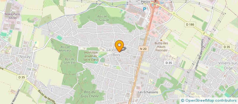 localisation de l'entreprise SCI DU GRAND NOYER à LA VILLE-DU-BOIS
