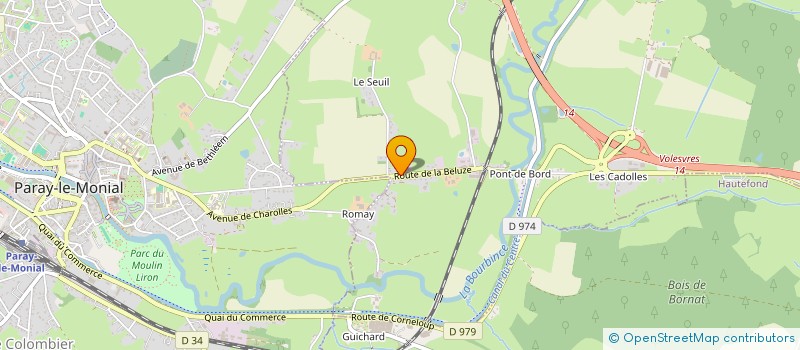 localisation de l'entreprise SCI DU GRAND PAQUIER  VOLESVRES