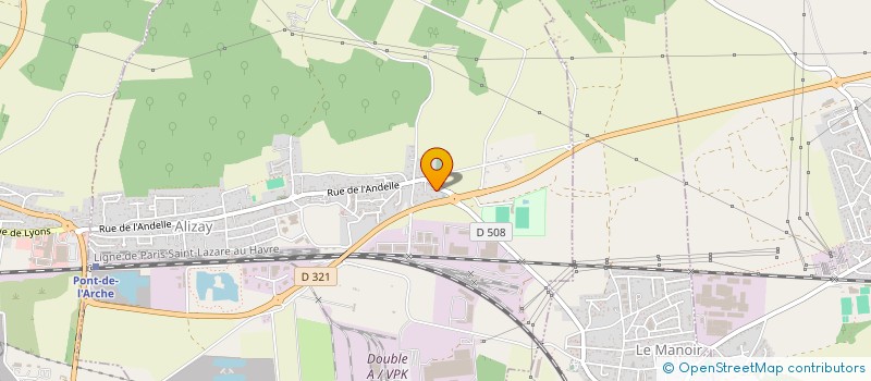 localisation de l'entreprise SCI DU GRAND PARC  ALIZAY