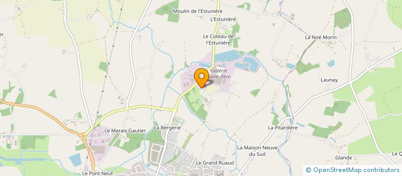 localisation de l'entreprise SCI DU GRAND PLANTY  SAINT-PERE-EN-RETZ