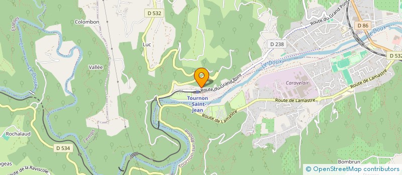 localisation de l'entreprise SCI DU GRAND PONT à SAINT-JEAN-DE-MUZOLS