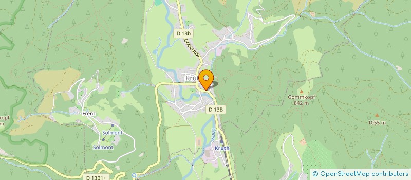 localisation de l'entreprise SCI DU GRAND PRE  KRUTH