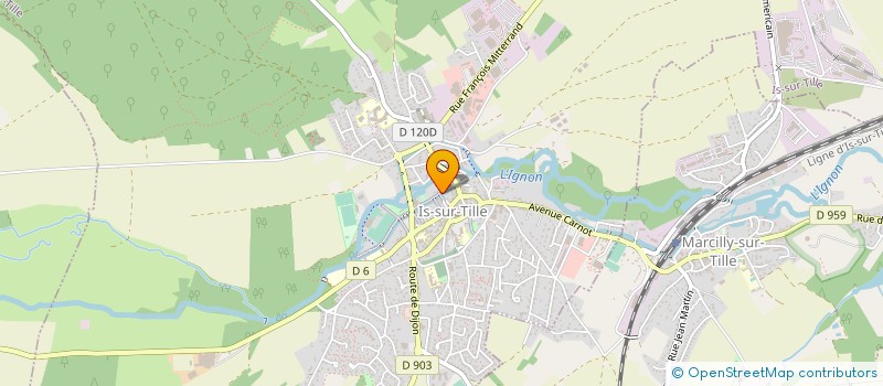 localisation de l'entreprise SCI DU GRAND PRE à IS-SUR-TILLE