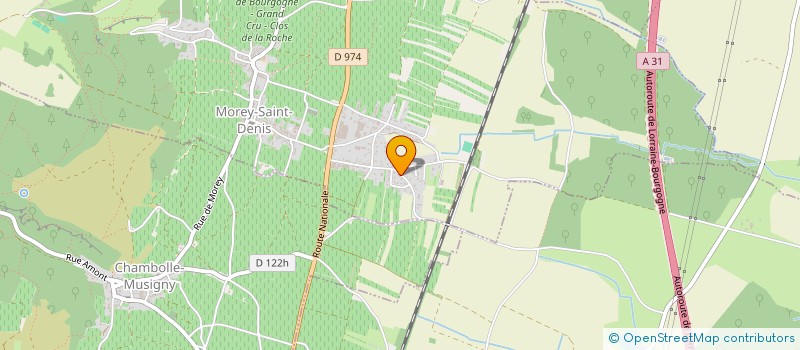 localisation de l'entreprise SCI DU GRAND PRE  MOREY-SAINT-DENIS