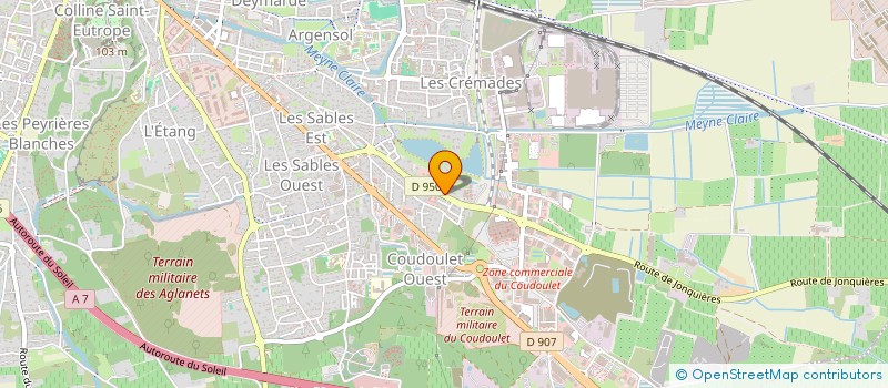 localisation de l'entreprise SCI DU GRAND PREBOIS  ORANGE