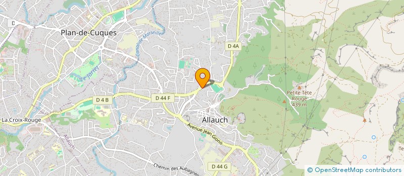 localisation de l'entreprise SCI DU GRAND PUITS  ALLAUCH