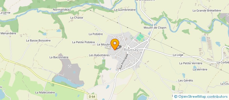 localisation de l'entreprise SCI DU GRAND RENARD à SEVREMOINE