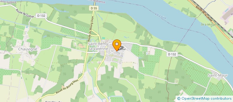 localisation de l'entreprise SCI DU GRAND SAULE à BRISSAC LOIRE AUBANCE