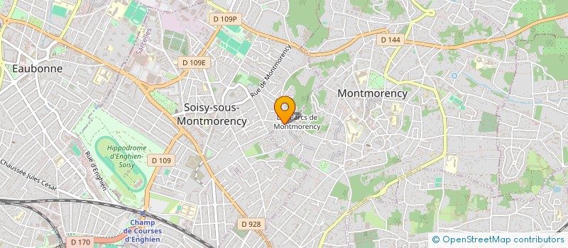 localisation de l'entreprise SCI DU GRAND SENTIER à SOISY-SOUS-MONTMORENCY
