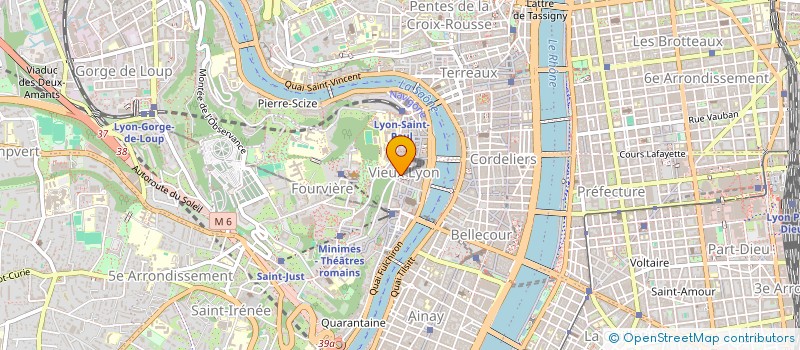 localisation de l'entreprise SCI DU GRAND TAMBOUR  LYON