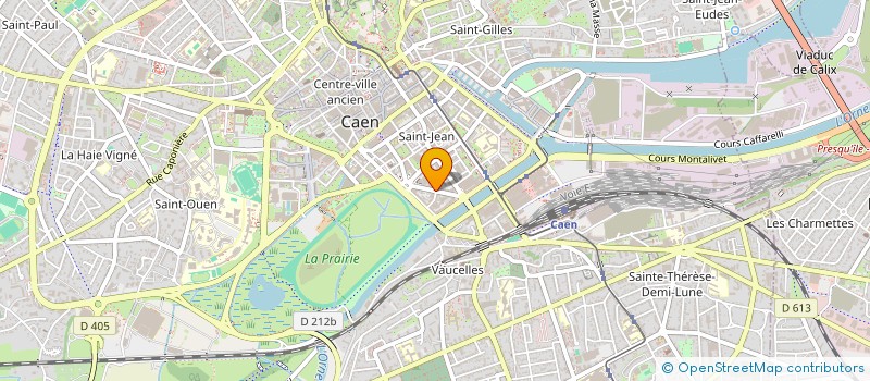 localisation de l'entreprise SCI DU GRAND VEY-CRIEL  CAEN