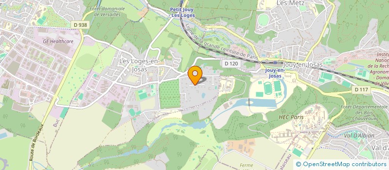 localisation de l'entreprise SCI DU GRAND VILAINE  LES LOGES-EN-JOSAS