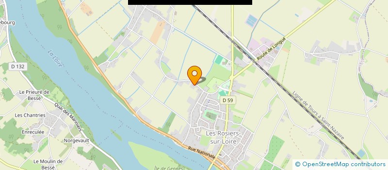 localisation de l'entreprise SCI DU GRAND VILLENEUVE à GENNES-VAL-DE-LOIRE