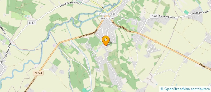 localisation de l'entreprise SCI DU GRANDOUEST  MONTAIGUT-SUR-SAVE