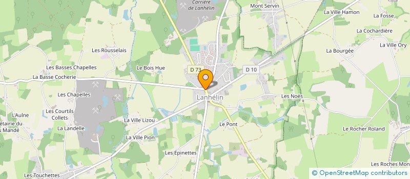 localisation de l'entreprise SCI DU GRANIT BRETON  MESNIL-ROC'H