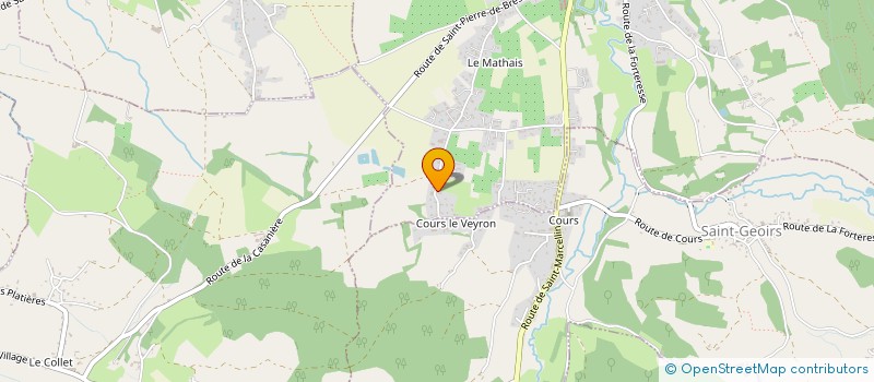 localisation de l'entreprise SCI DU GRAU DU ROI  SAINT-ETIENNE-DE-SAINT-GEOIRS