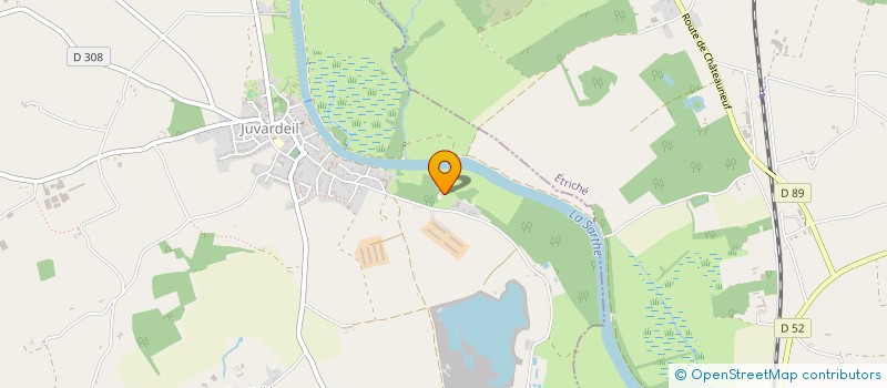 localisation de l'entreprise SCI DU GRAVIER  LES HAUTS-D'ANJOU