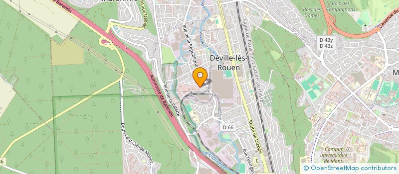 localisation de l'entreprise SCI DU GRD AULNAY  DEVILLE-LES-ROUEN