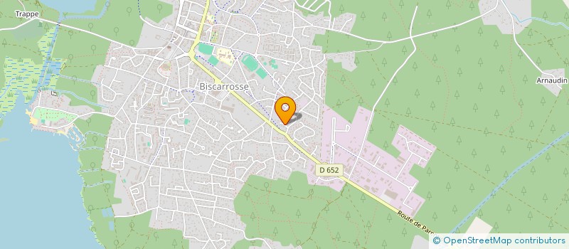 localisation de l'entreprise SCI DU GRE DES VENTS  BISCARROSSE