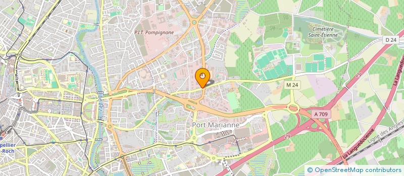 localisation de l'entreprise SCI DU GRENACHE  CHATEAUNEUF-DU-PAPE