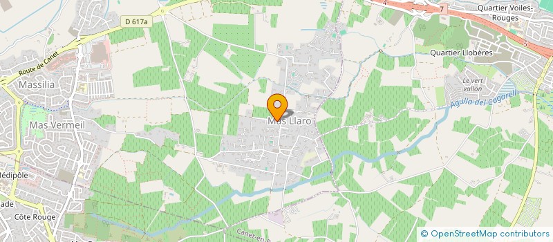 localisation de l'entreprise SCI DU GRENADIER à PERPIGNAN