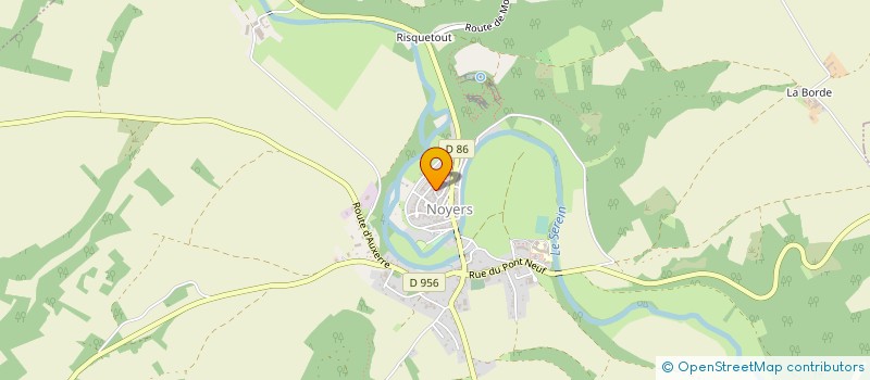 localisation de l'entreprise SCI DU GRENIER A SEL à NOYERS