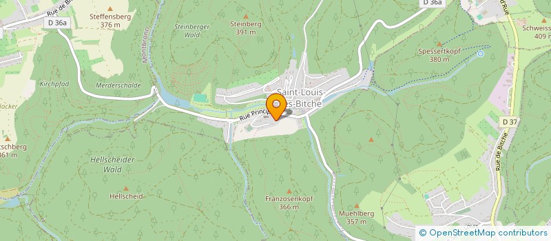 localisation de l'entreprise SCI DU GRENTZBACH  SAINT-LOUIS-LES-BITCHE