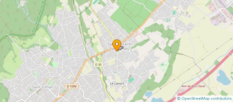 localisation de l'entreprise SCI DU GRESIVAUDAN  SAINT-NAZAIRE-LES-EYMES