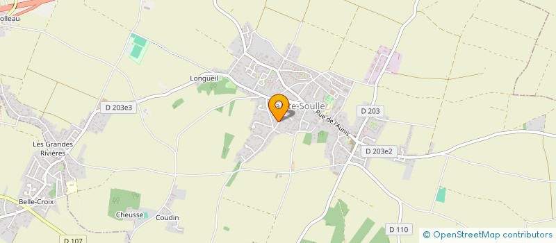 localisation de l'entreprise SCI DU GREY  SAINTE-SOULLE