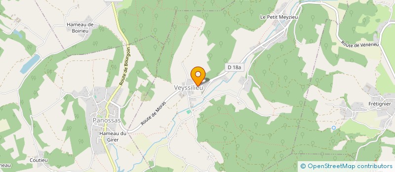 localisation de l'entreprise SCI DU GRIVOUX  OPTEVOZ