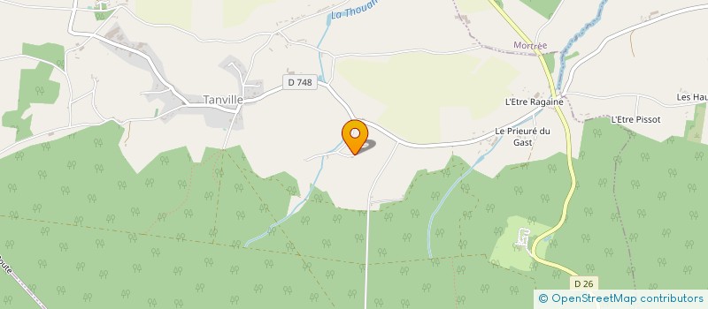 localisation de l'entreprise SCI DU GROGNEY à TANVILLE