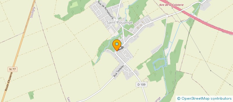localisation de l'entreprise SCI DU GROS BUISSON  SAINT-POUANGE