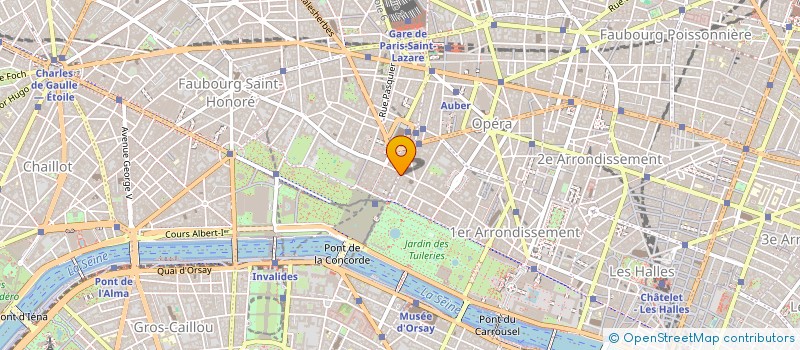 localisation de l'entreprise SCI DU GROS CAILLOU - JSO  PARIS